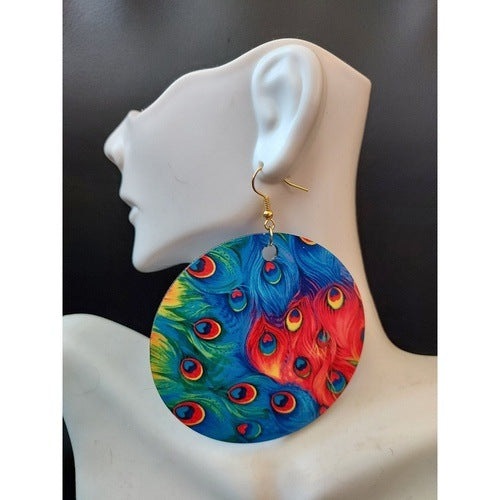 Peacock Vibes Earrings